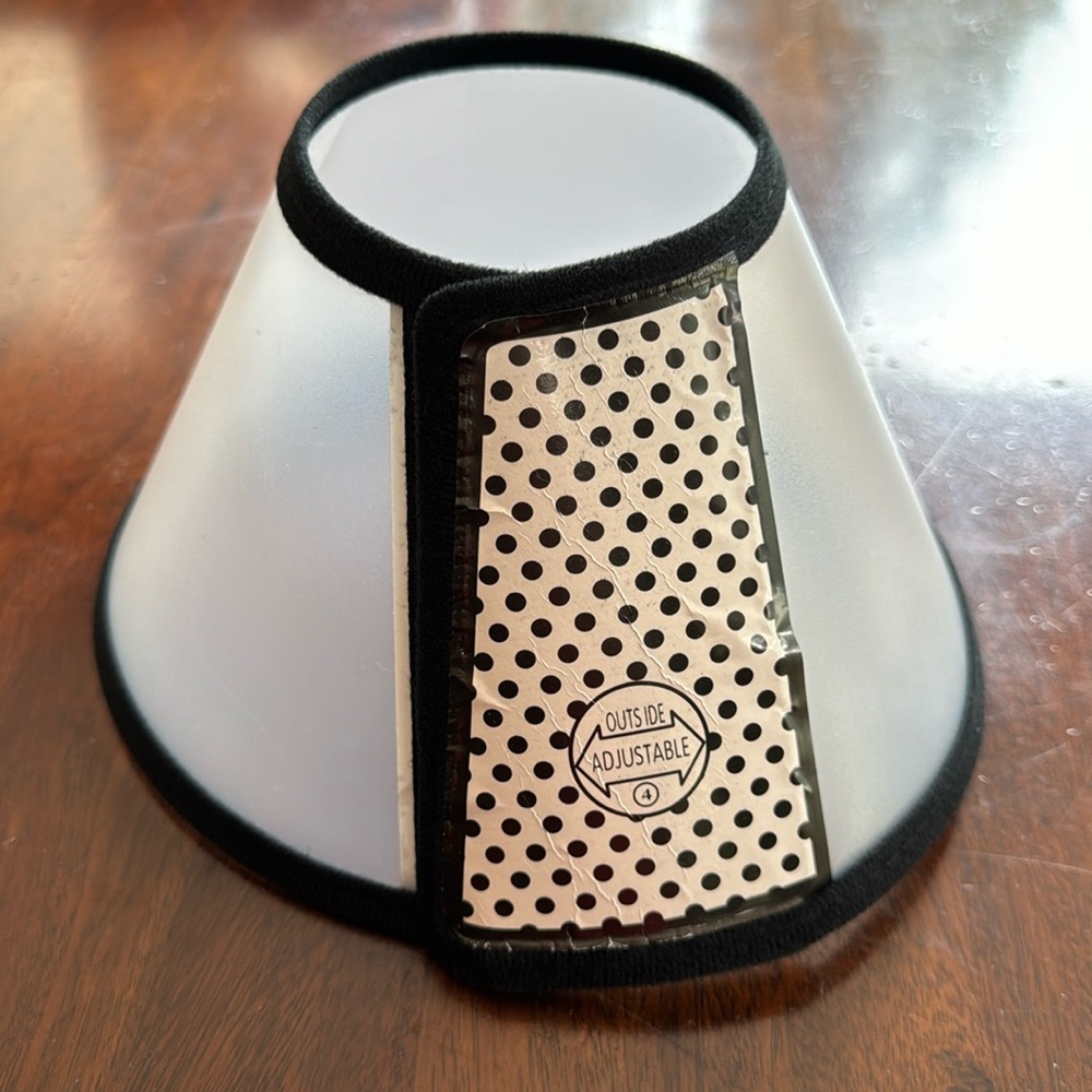 Size 4 Cat Dog Recovery Collar Neck Cone Pet Neck Cover Circle Cats & Dogs Ring